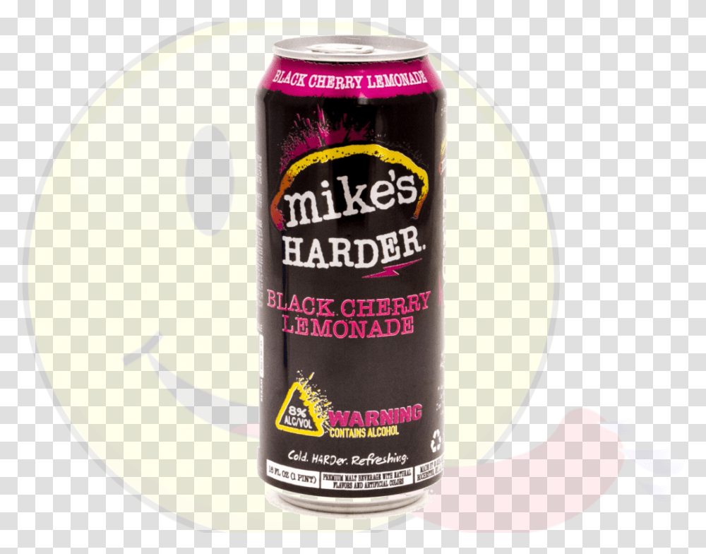 Mike's Harder Black Cherry Caffeinated Drink, Tin, Can, Spray Can, Beer Transparent Png