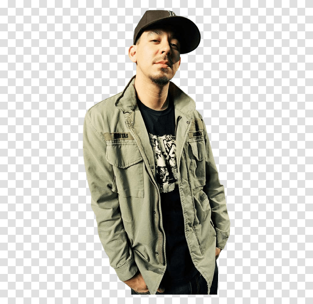 Mike Shinoda Mike De Linkin Park, Apparel, Coat, Jacket Transparent Png