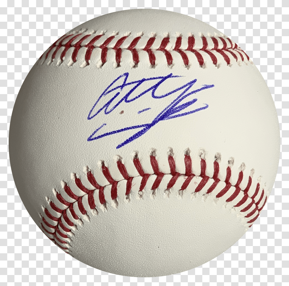 Mike Trout Autograph Download Didi Gregorius Signed Baseball, Apparel, Team Sport, Sports Transparent Png