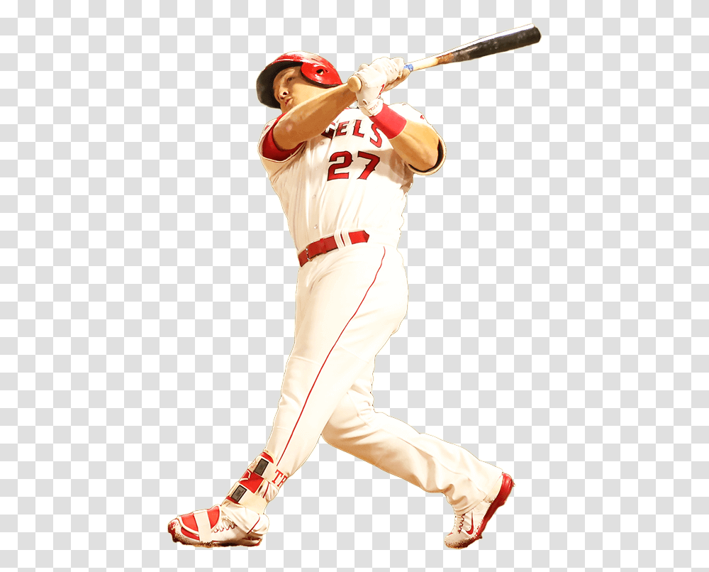 Mike Trout Hitting Download Mike Trout No Background, People, Person, Human, Team Sport Transparent Png