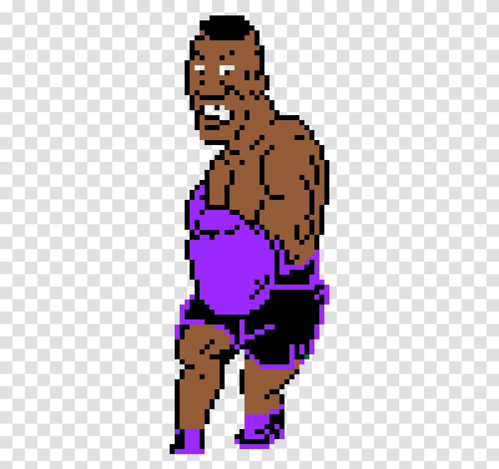 Mike Tyson Pixel Art, Rug, Pillow, Cushion Transparent Png