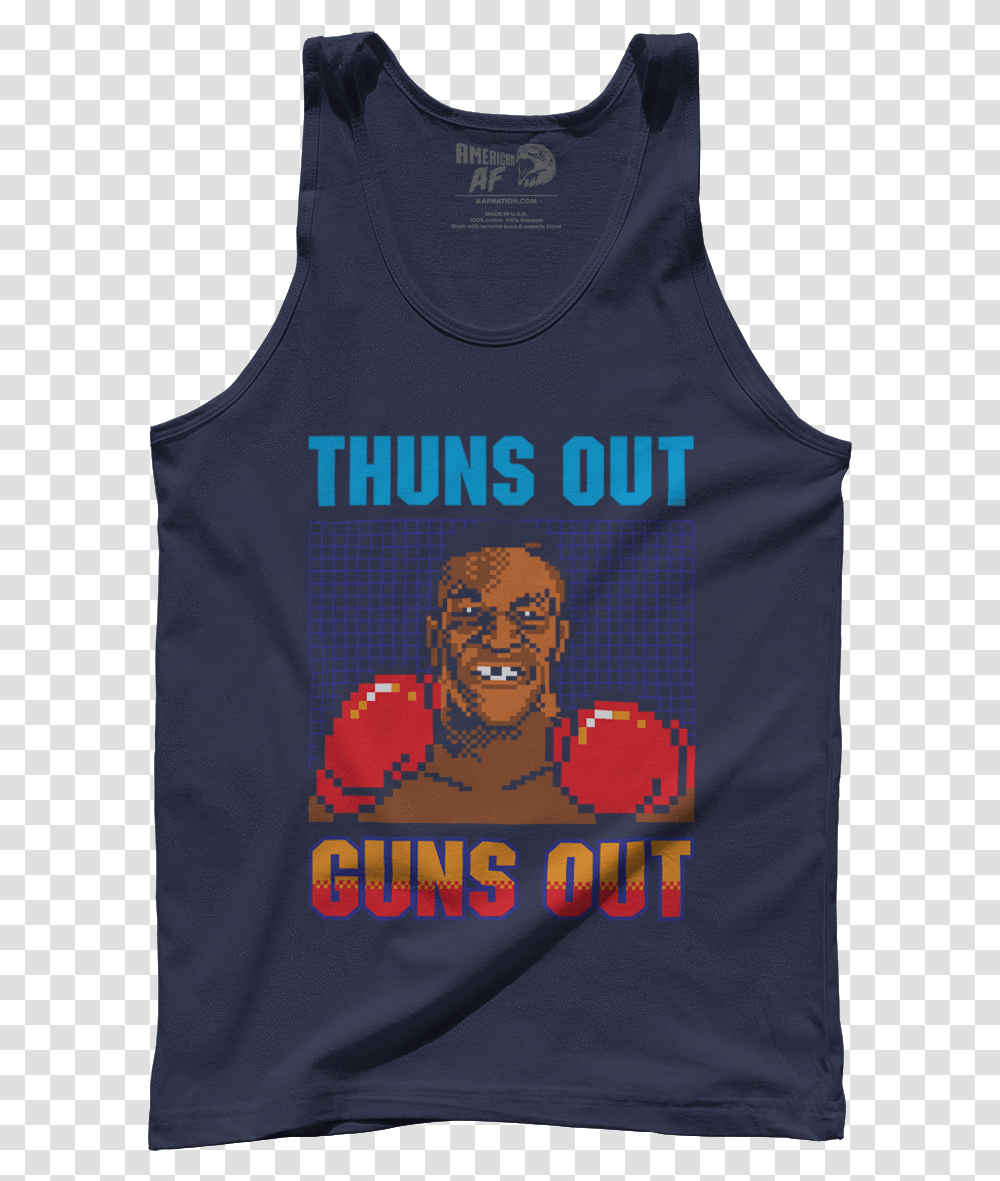 Mike Tyson Punch Out, Apparel, Tank Top, T-Shirt Transparent Png