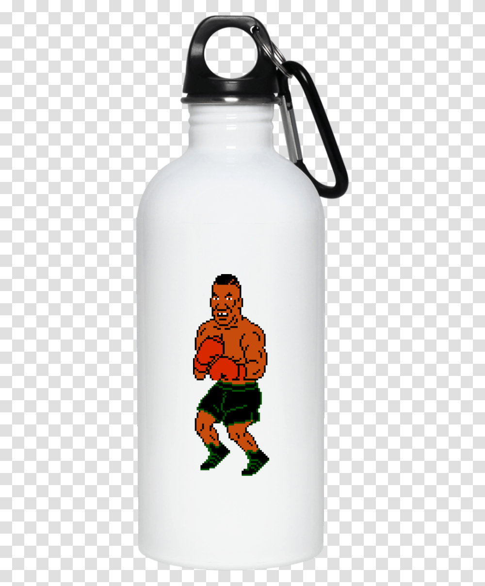 Mike Tyson Sprite Gudetama Stainless Steel Water Bottle, Person, Beverage, Snowman, Tin Transparent Png
