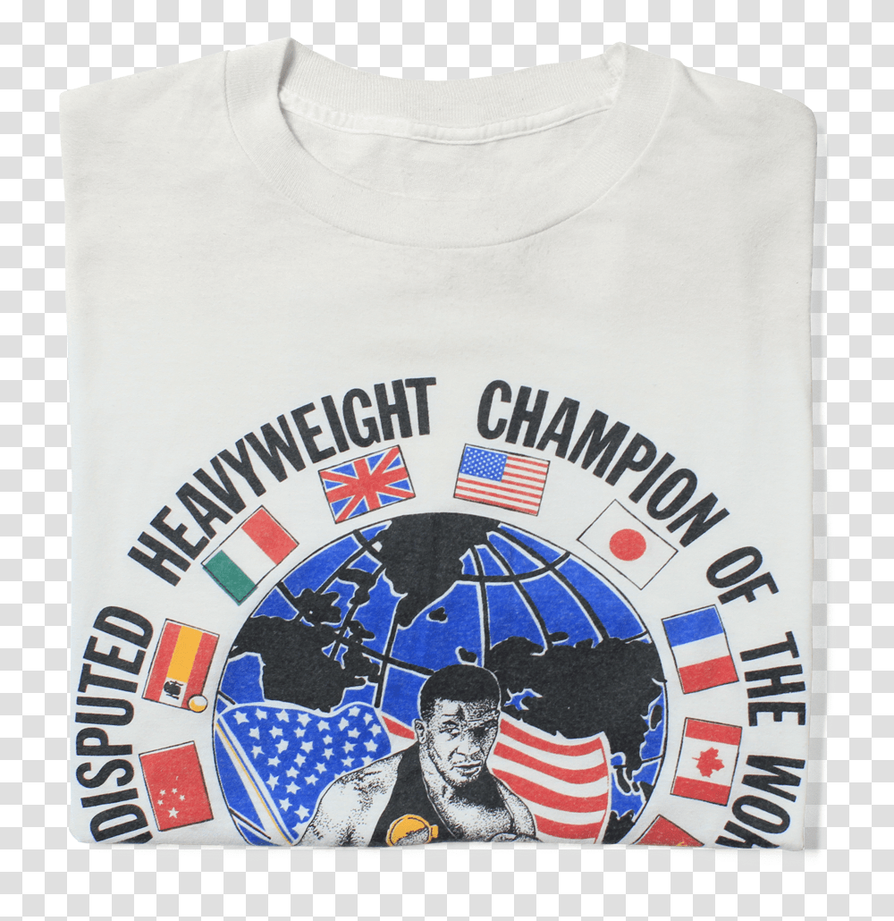 Mike Tyson Tee Shirt Undisputed, Apparel, T-Shirt, Person Transparent Png