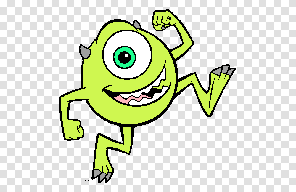 Mike Wazowski Clipart Mike Monsters Inc Clipart, Green, Animal, Amphibian, Wildlife Transparent Png