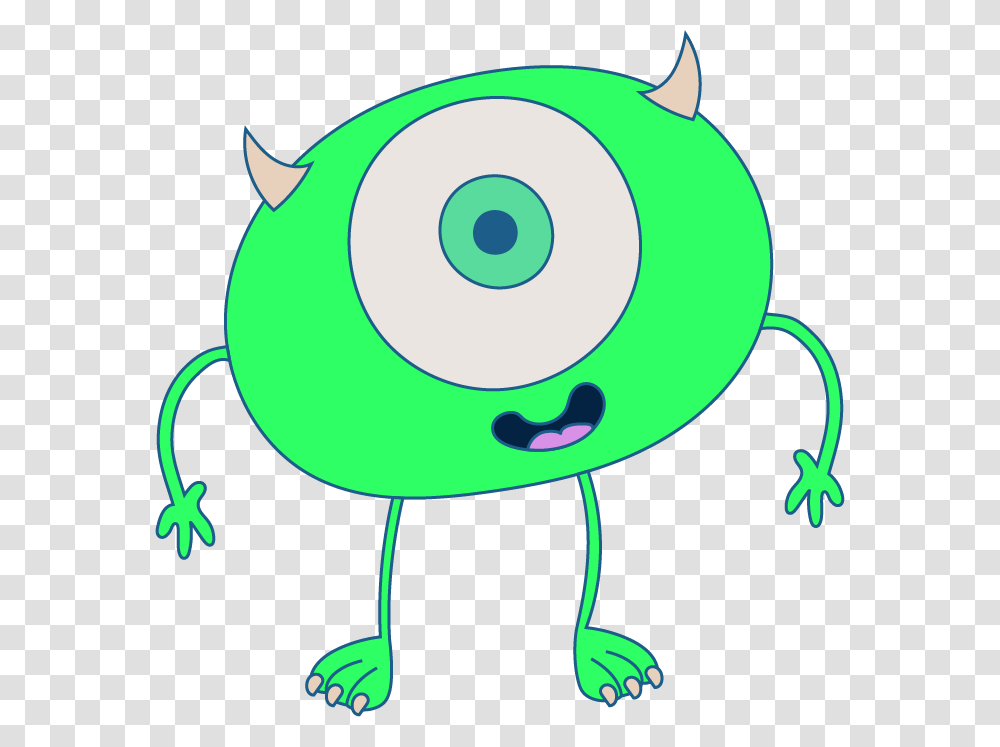 Mike Wazowski Disney Pixar Monsters Inc Design, Nature, Outdoors Transparent Png