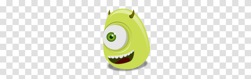 Mike Wazowski Icon Download Tiny Monster Icons Iconspedia, Green, Appliance Transparent Png