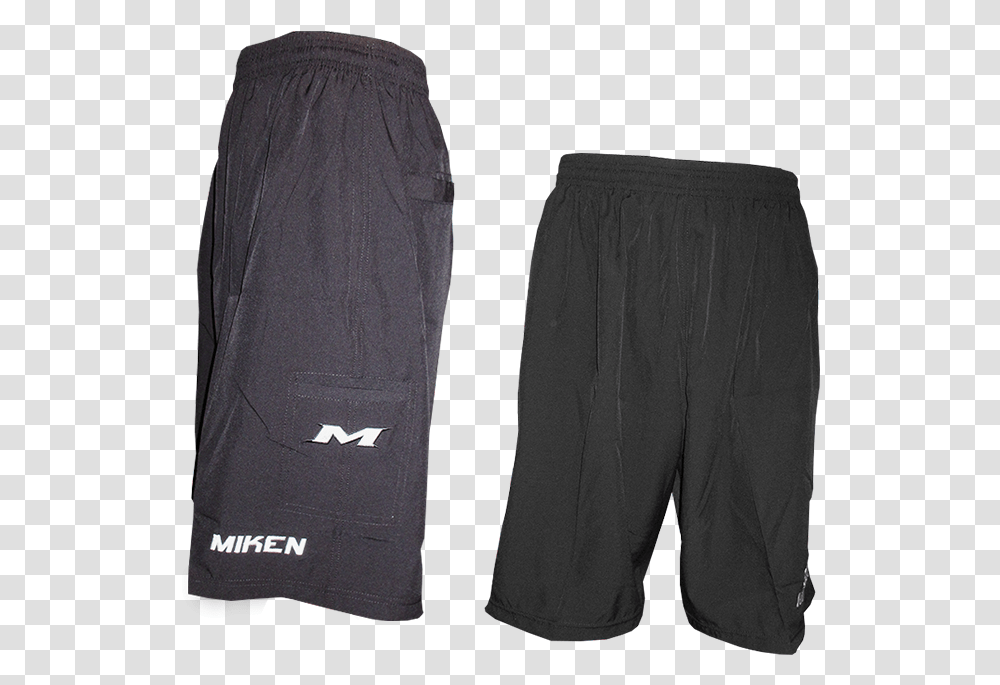 Miken Black Microfiber Shorts Board Short, Apparel, Pants, Undershirt Transparent Png
