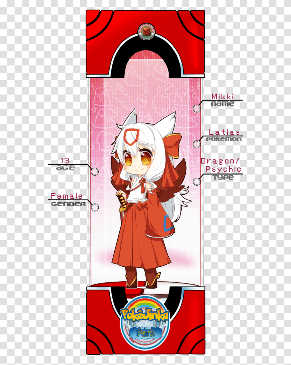 Mikki Rone Latias Dragon 13 Do Psychic Tupe Female Cartoon, Poster, Advertisement, Book, Comics Transparent Png