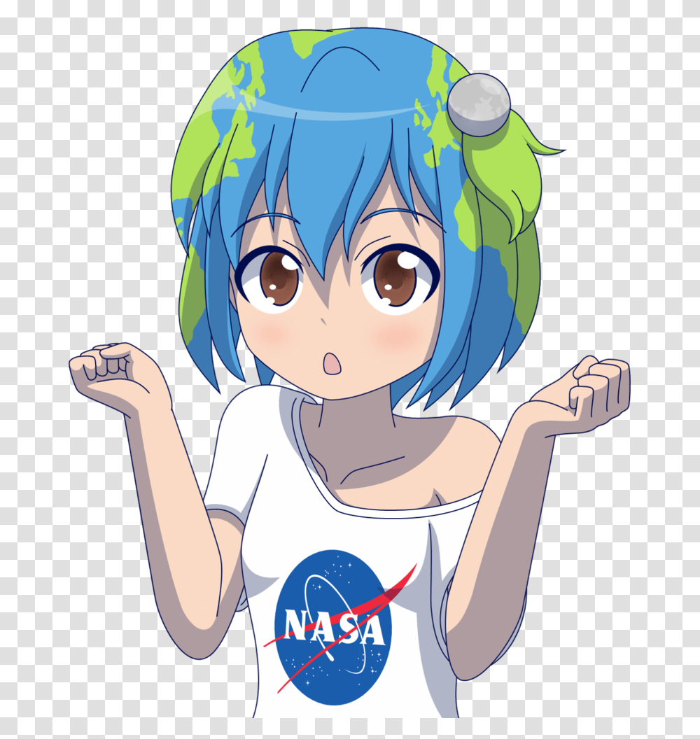 Miku Earth Anime, Comics, Book, Manga Transparent Png