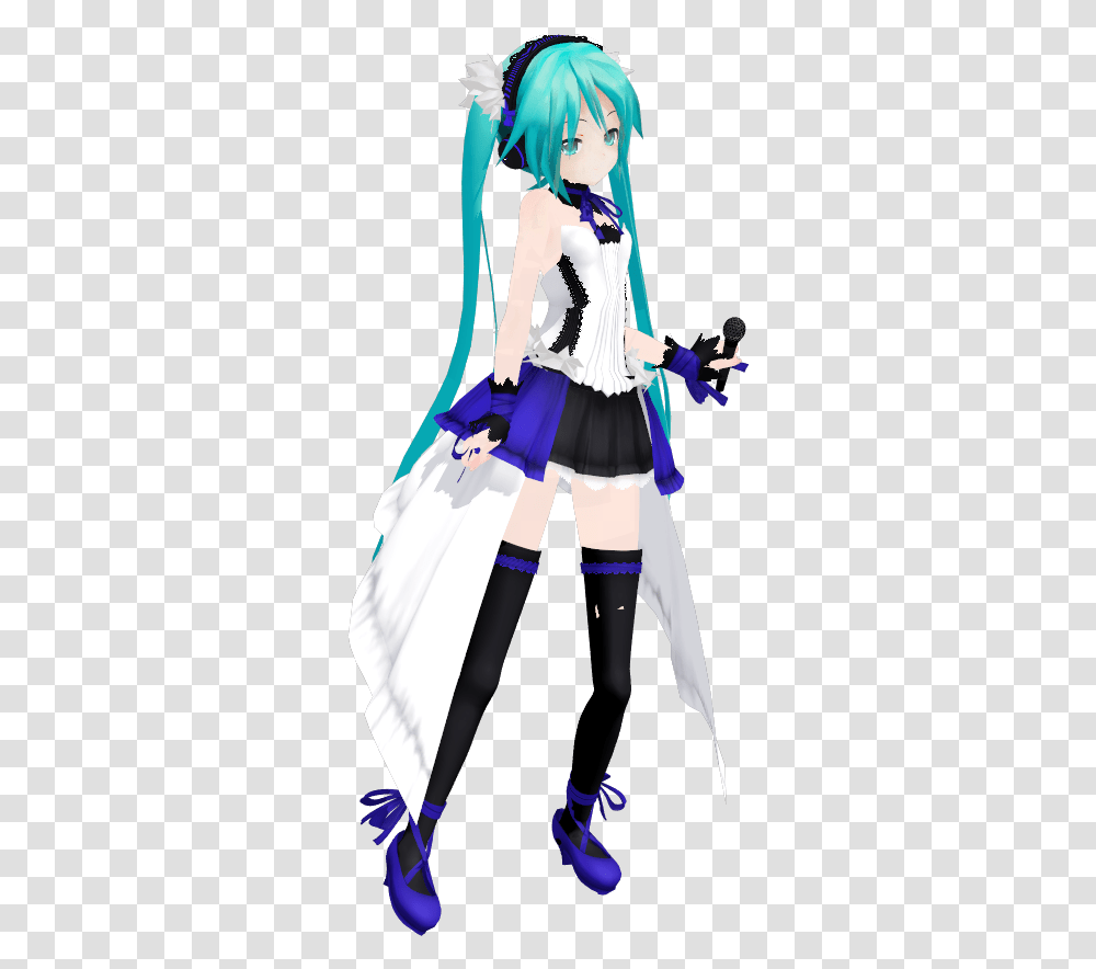 Miku Type 2020 Mmd, Costume, Person, Doll Transparent Png