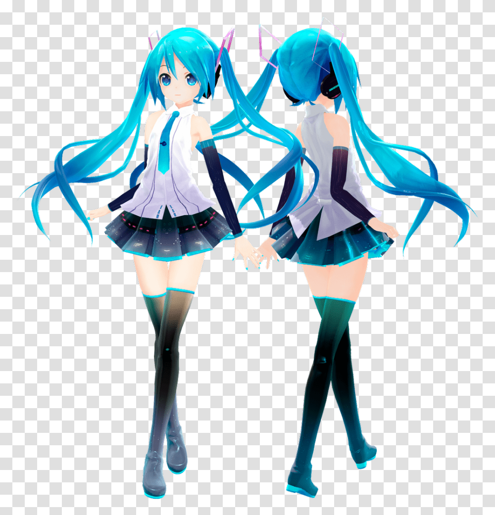 Miku V4 Mmd Model, Costume, Person, Dance Transparent Png