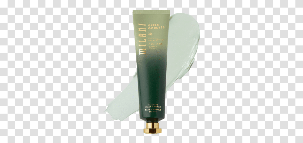 Milani Green Goddess Sleeping Mask Primer New Milani Group Llc, Bottle, Cosmetics, Aluminium, Shampoo Transparent Png