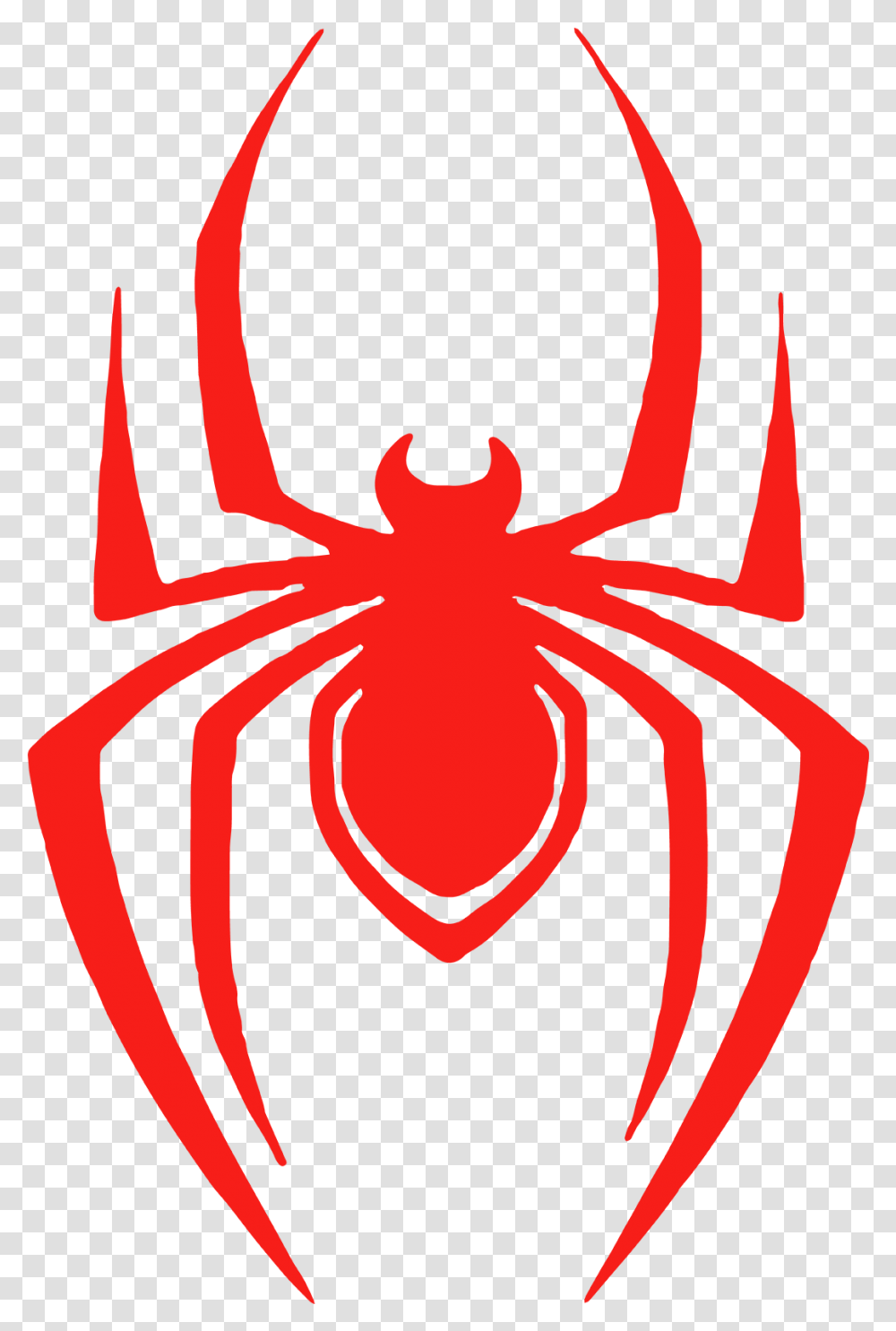 Miles Morales Spider Emblem Spider Man Logo, Animal, Invertebrate, Black Widow, Insect Transparent Png