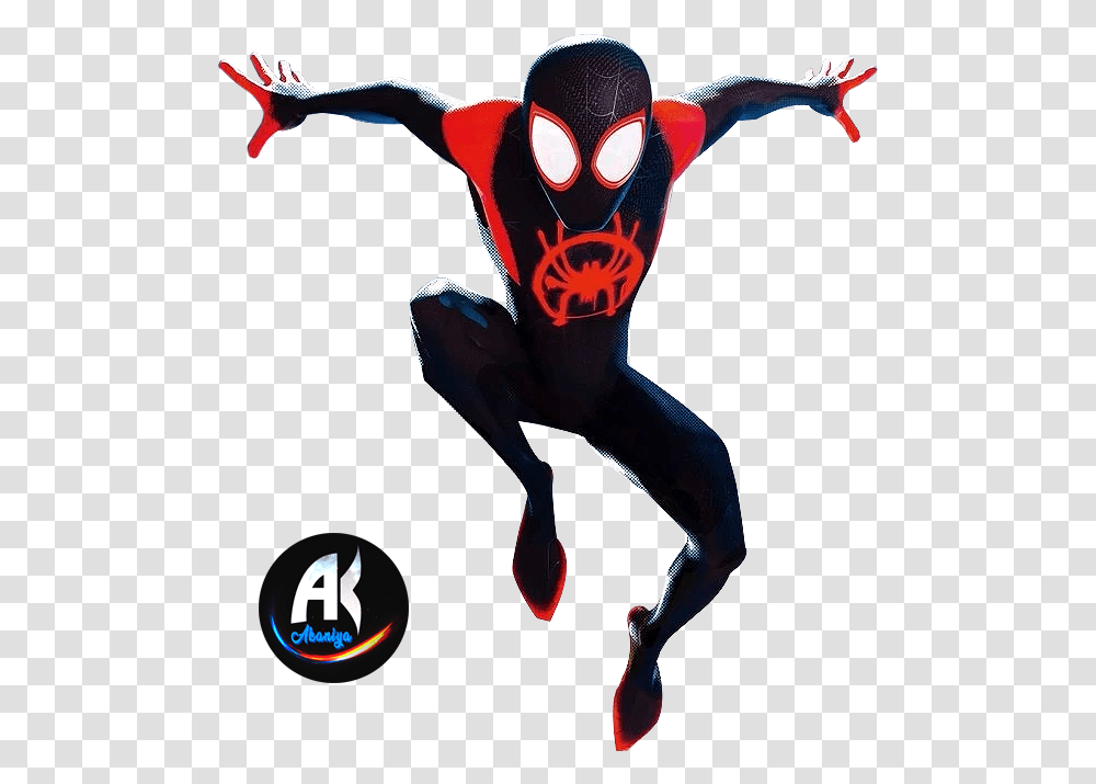 Miles Morales Spider Man Into The Spider Verse Costume, Person, Dance Pose, Leisure Activities Transparent Png