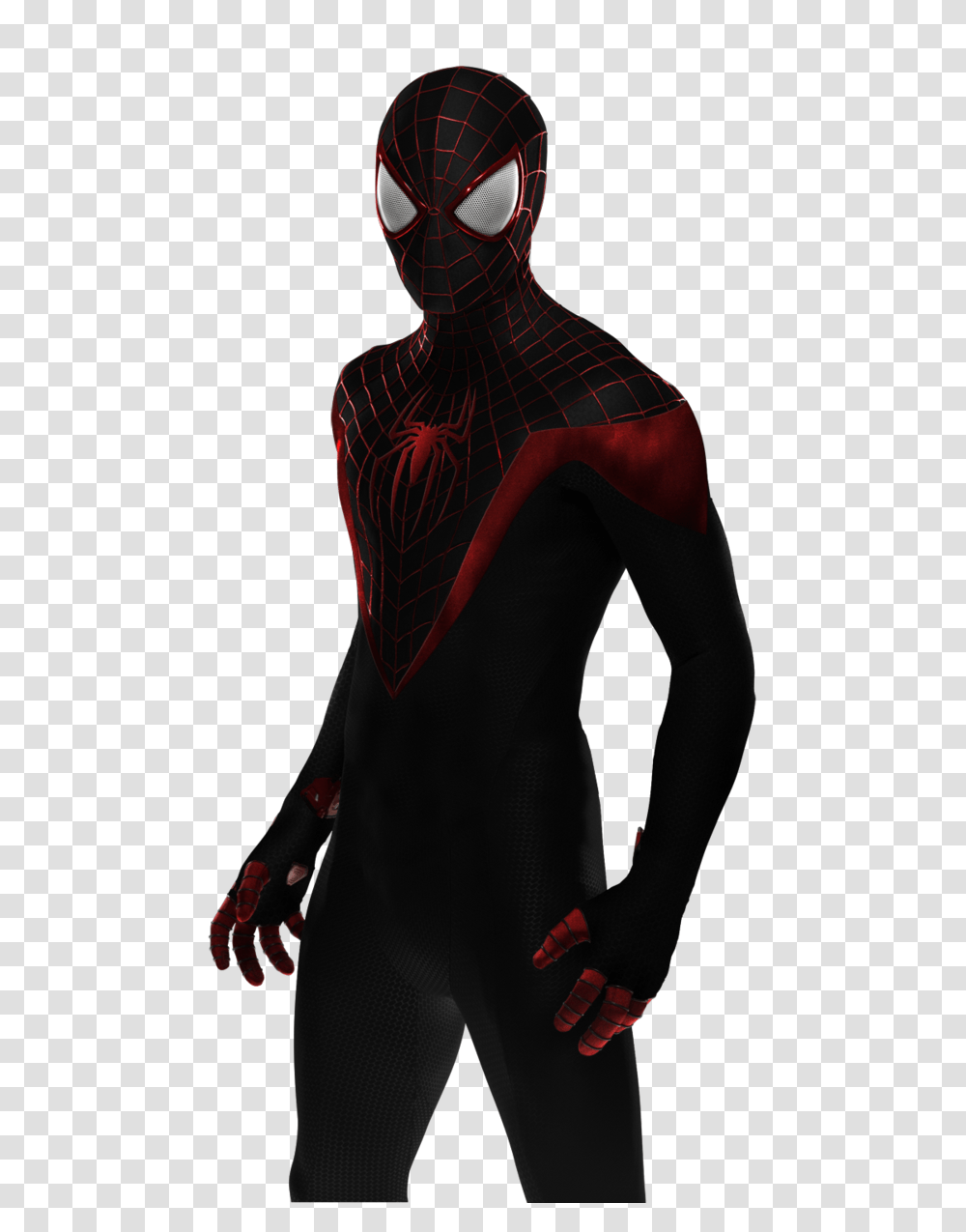 Miles Morales Ultimate Spider Man, Sleeve, Apparel, Long Sleeve Transparent Png