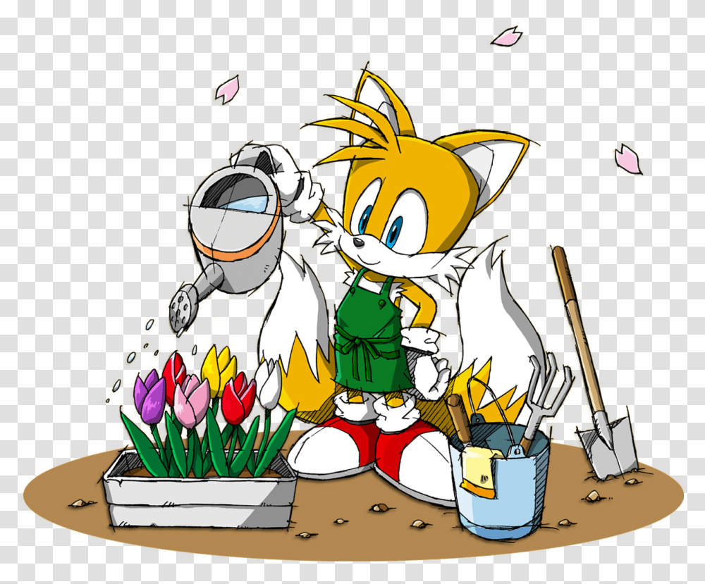 Miles Tails Prower Sonic Channel, Doodle, Drawing Transparent Png