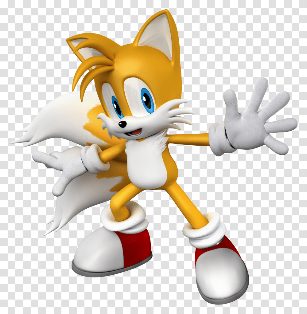 Miles Tails Prower, Toy, Apparel, Figurine Transparent Png