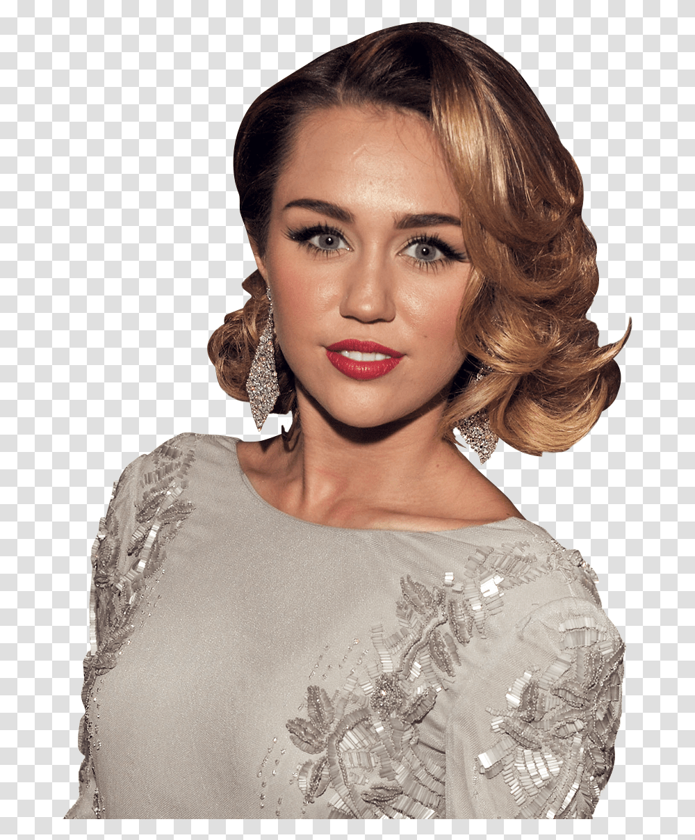 Miley Cyrus 60th Annual Grammy Awards Short Hair Miley Cyrus, Face, Person, Human, Fashion Transparent Png