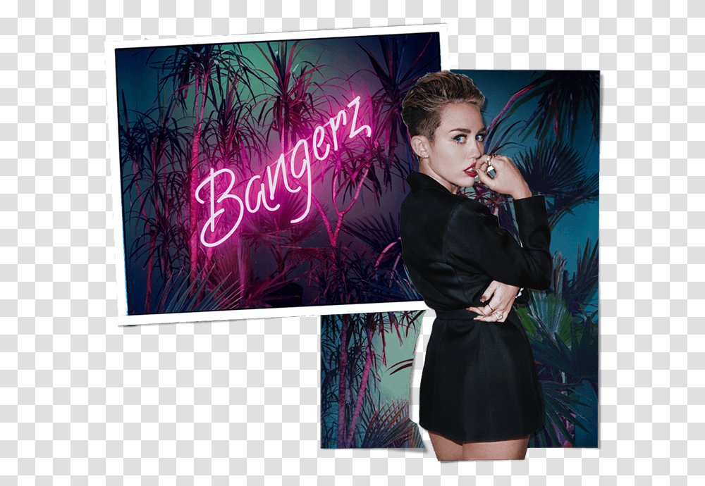 Miley Cyrus Bangerz And Miley Image Miley Cyrus Album Art, Person, Poster, Advertisement Transparent Png
