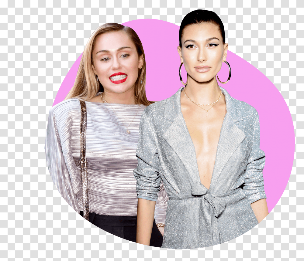 Miley Cyrus Bullied Hailey Baldwin Girl, Person, Sleeve, Clothing, Long Sleeve Transparent Png