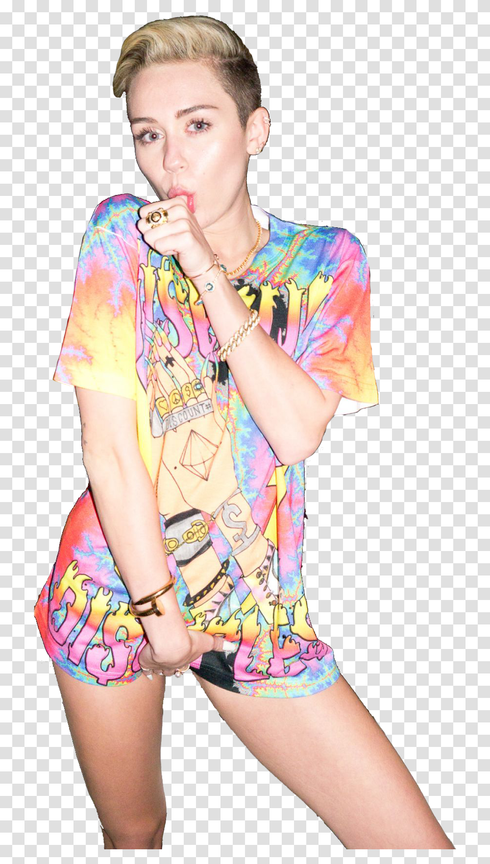 Miley Cyrus, Person, Sleeve, Female Transparent Png
