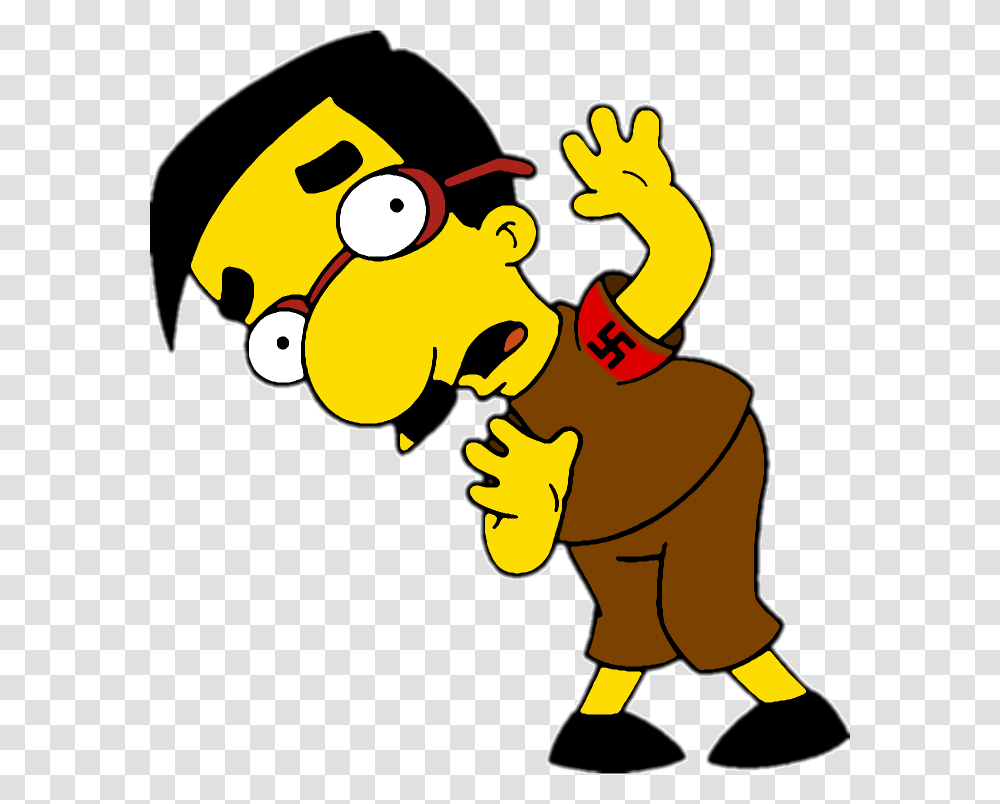 Milhouse Van Houten Bart Simpson Lisa Simpson Homer Homer Simpson As Hitler, Pac Man Transparent Png