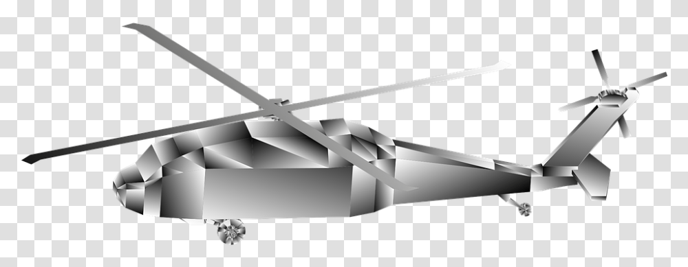 Military Blackhawk Helicopter Chopper Vehicle Helicopter Rotor, Sword, Blade, Weapon, Weaponry Transparent Png