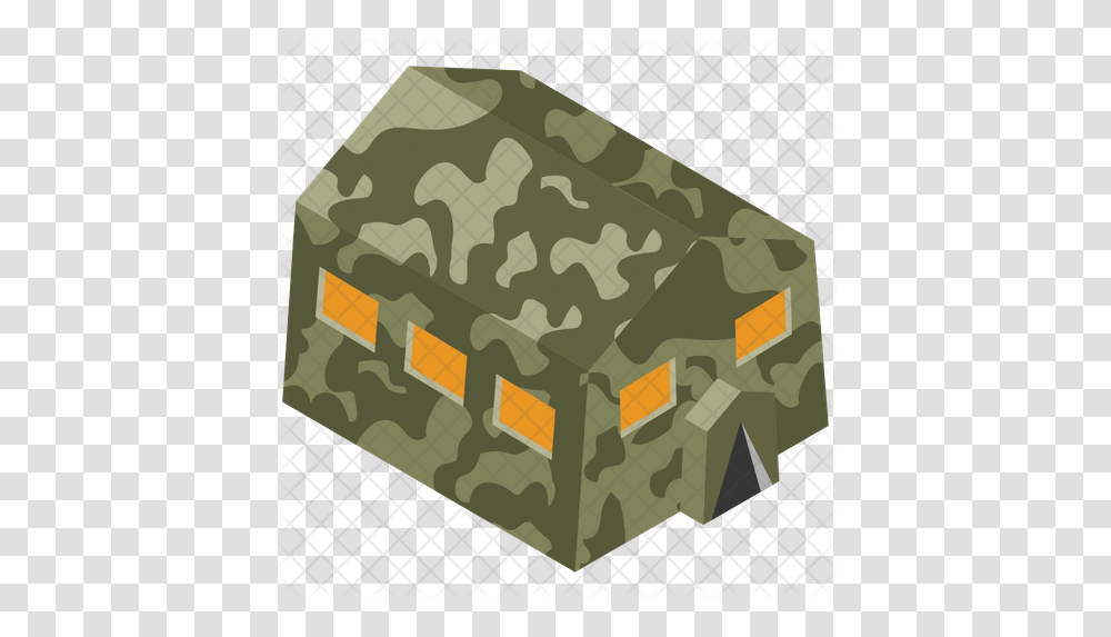 Military Camp Icon Icon Army Camp, Military Uniform, Camouflage, Rug, Minecraft Transparent Png