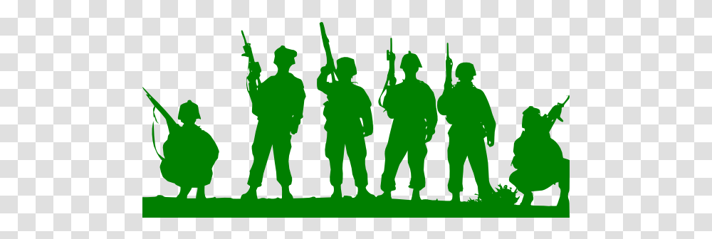 Military Clipart D Day Soldiers Silhouette, Person, Military Uniform, People, Army Transparent Png