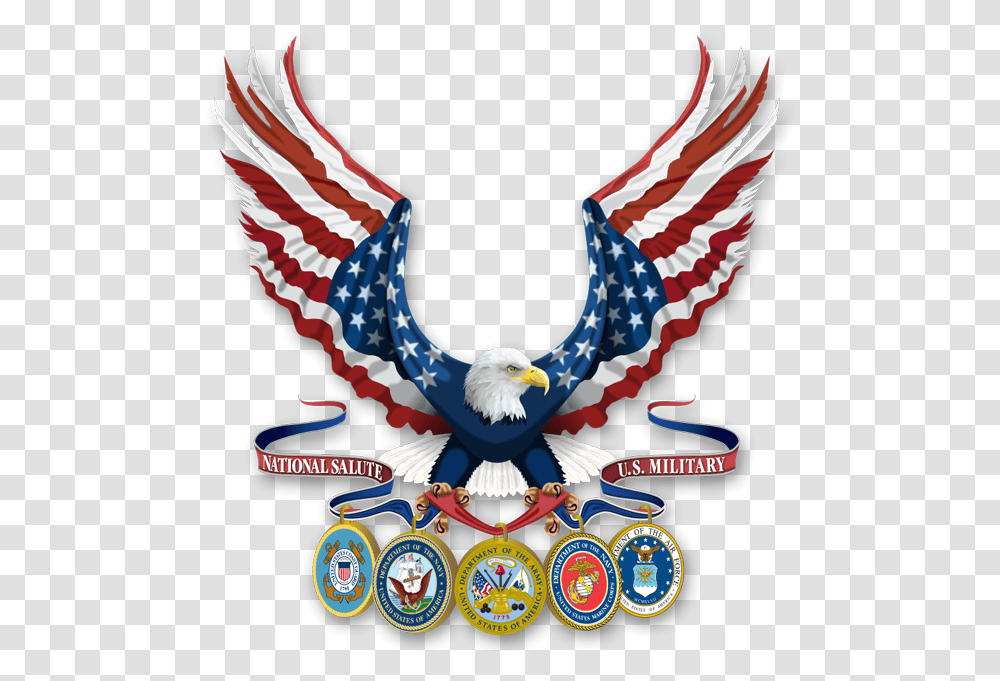 Military Eagle Military Clip Art, Bird, Animal, Emblem Transparent Png