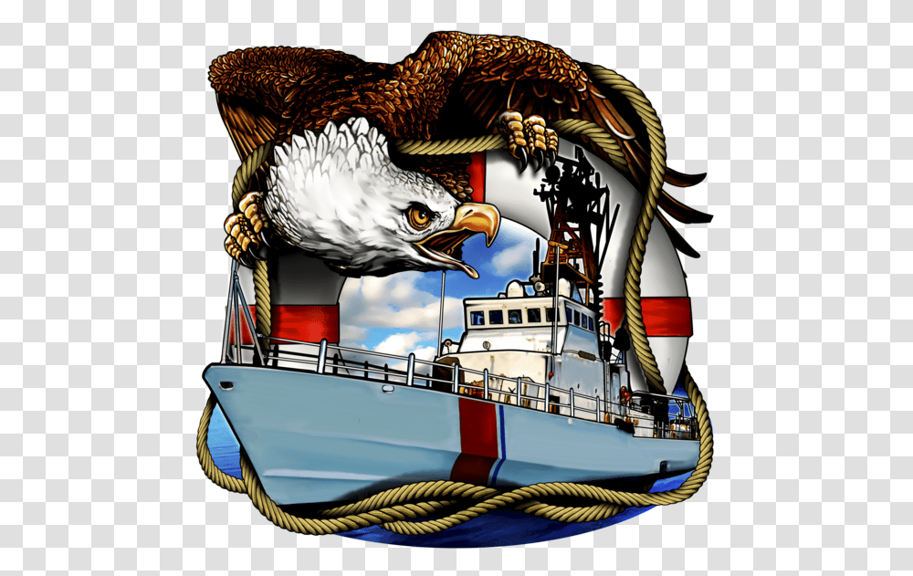 Military Fabric Coast Guard Fabric Custom Print Fabric Illustration, Watercraft, Vehicle, Transportation, Vessel Transparent Png