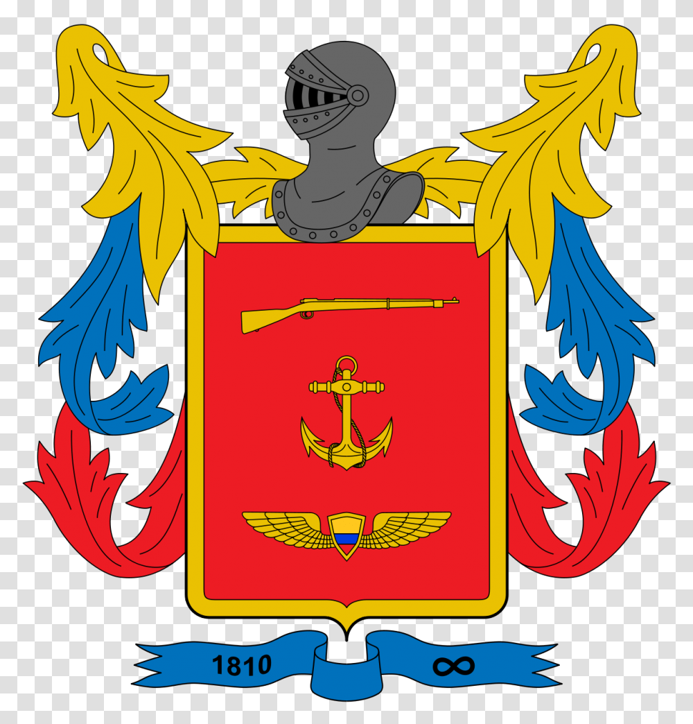 Military Forces Of Colombia, Label, Emblem Transparent Png