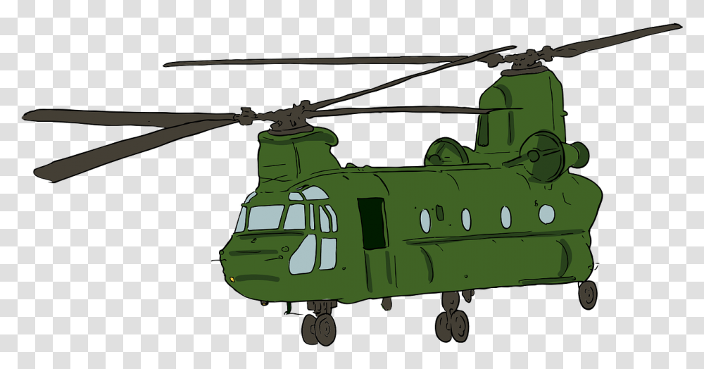 Military Helicopter Boeing Ch Chinook Helicopter Clipart, Aircraft, Vehicle, Transportation Transparent Png