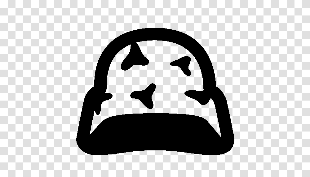 Military Helmet Icon, Stencil, Logo, Trademark Transparent Png