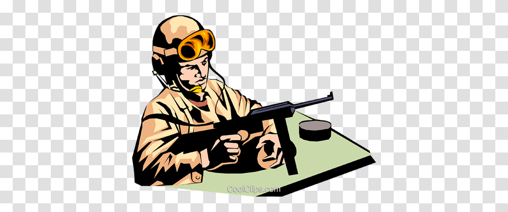 Military Man Royalty Free Vector Clip Art Illustration, Person, Human, Carpenter Transparent Png