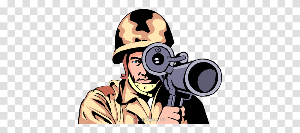 Military Man Royalty Free Vector Clip Art Illustration, Person, Human, Photographer, Photography Transparent Png