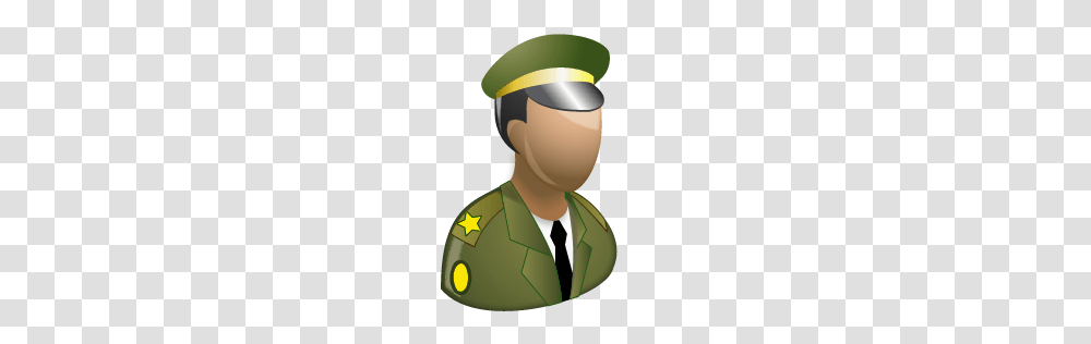 Military Personnel Olive Green Icon, Military Uniform, Officer, Soccer Ball, Football Transparent Png