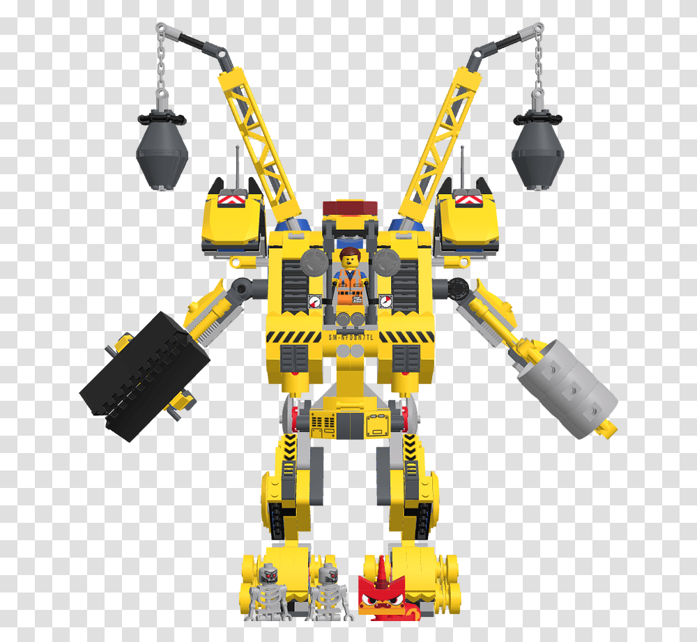 Military Robot, Construction Crane, Toy Transparent Png