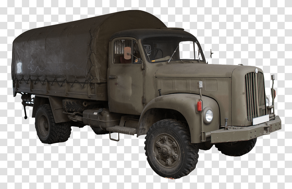 Military Truck, Vehicle, Transportation, Wheel, Machine Transparent Png