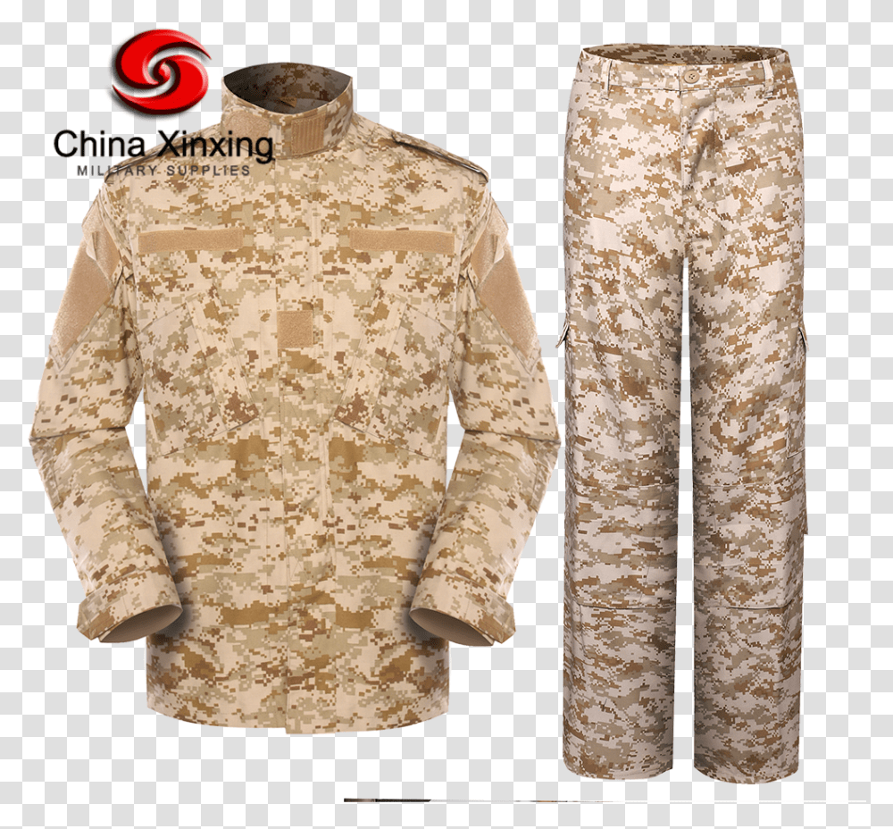 Military Uniform Digital Desert Camouflage Uniform Military Uniform, Sleeve, Apparel, Long Sleeve Transparent Png