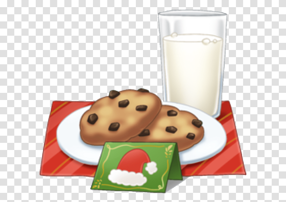 Milk And Cookies Clipart Milk And Cookies Christmas, Beverage, Drink, Dairy, Food Transparent Png