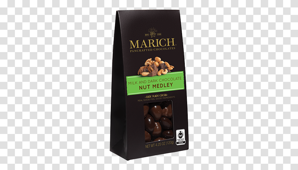 Milk And Dark Chocolate Nut Medley Chocolate Toffee Ball, Plant, Food, Vegetable, Sweets Transparent Png