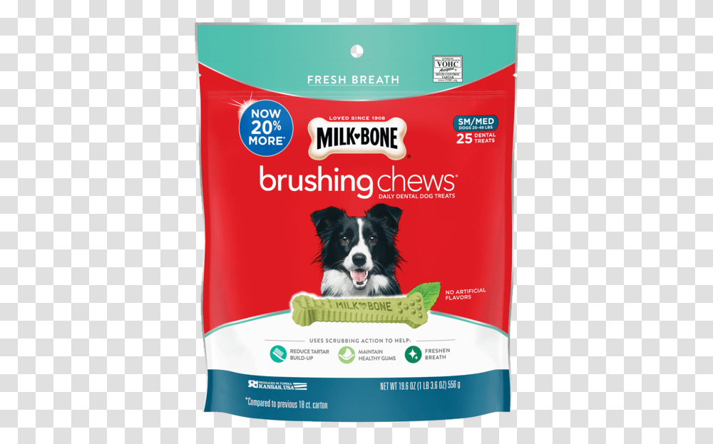 Milk Bone Brushing Chews, Dog, Food, First Aid, Plant Transparent Png