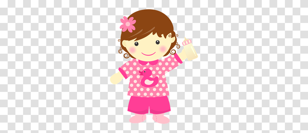 Milk Bottle, Female, Girl, Doll, Toy Transparent Png