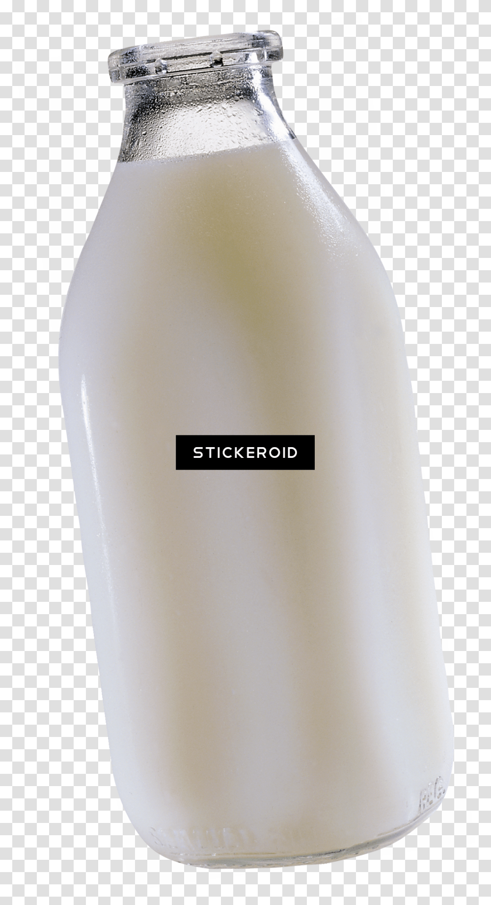 Milk Bottle Water Bottle, Beverage, Drink, Cosmetics, Lotion Transparent Png
