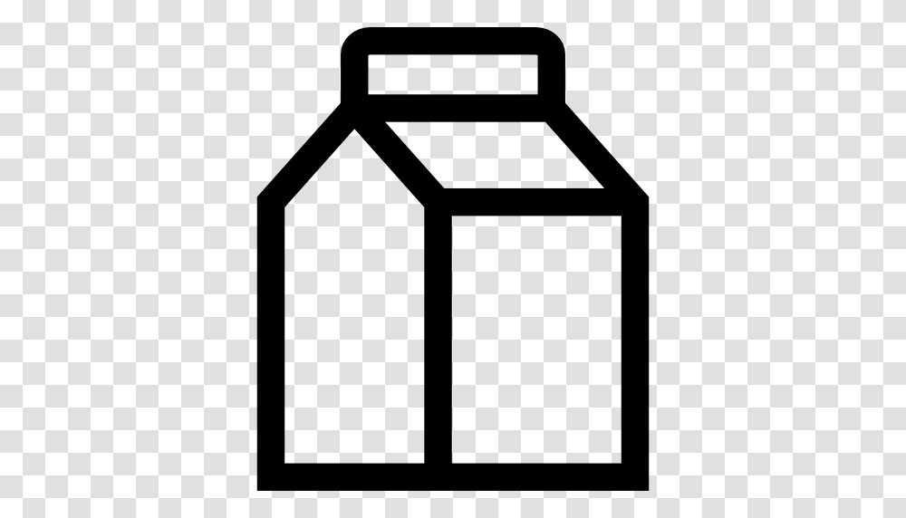 Milk Carton Icon, Bottle, Label, Ink Bottle Transparent Png