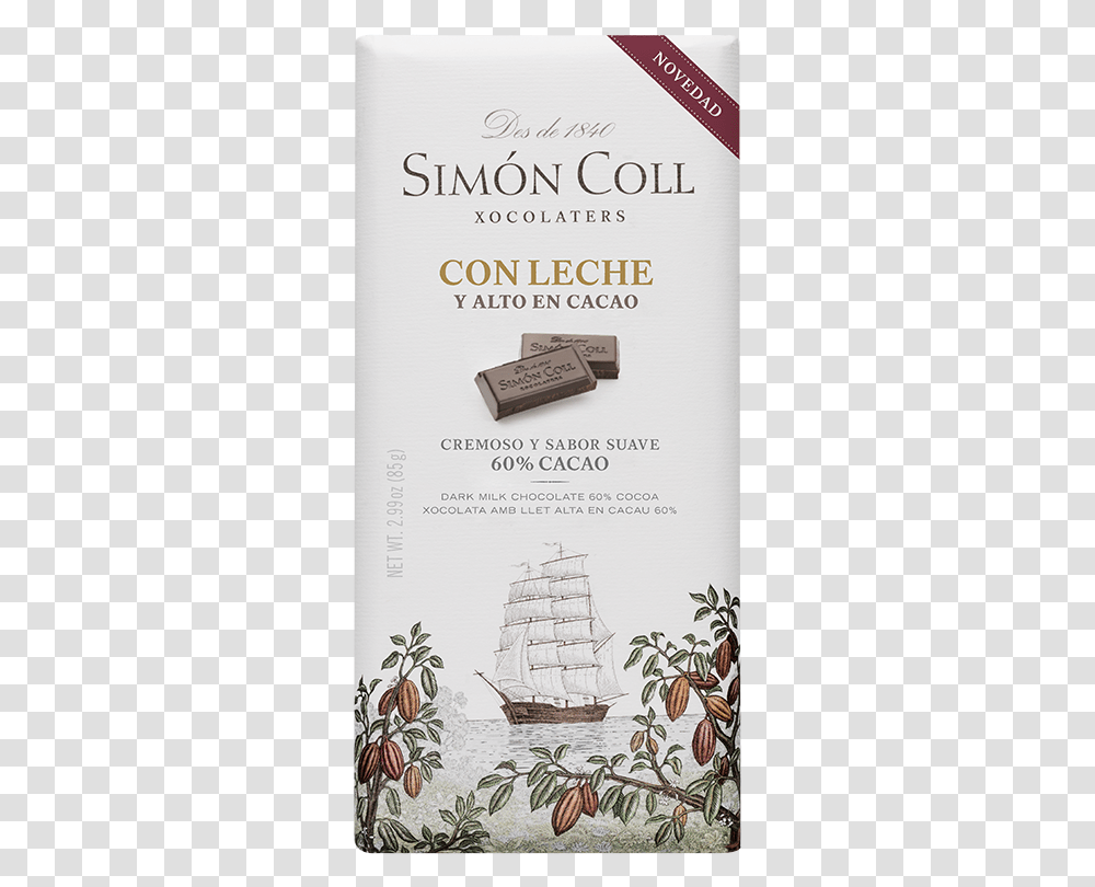 Milk Chocolate 60 Cocoa, Boat, Sweets, Food Transparent Png