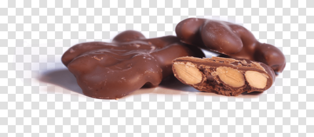 Milk Chocolate Almond Cluster Chocolate Almond, Plant, Sweets, Food, Confectionery Transparent Png