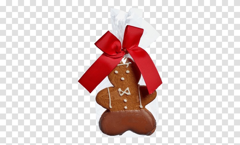 Milk Chocolate Dipped Gingerbread Man Cookies Christmas Decoration, Sweets, Food, Confectionery, Biscuit Transparent Png